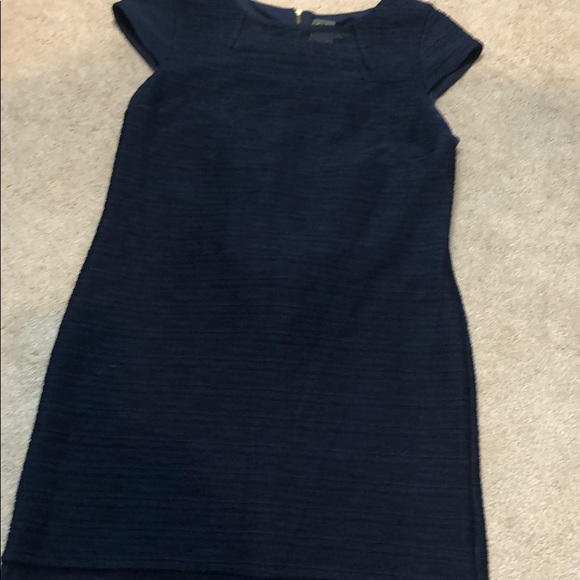 Taylor Navy Dress, Size 12, exposed zipper back. - Picture 4 of 12